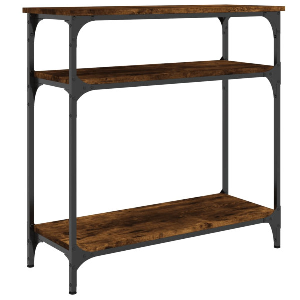 VidaXL Brąz 75 x 29 x 75 cm Materiał drewnopochodny