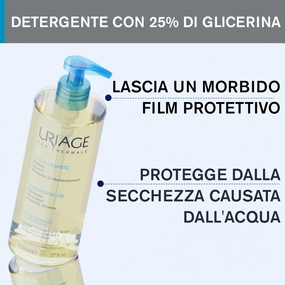 URIAGE Uriage Eau Thermale Reinigungsöl für Gesicht und Körper 1 Liter Für alle Hauttypen