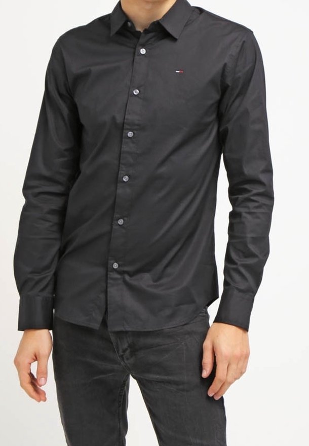 Hilfiger denim overhemd - zwart