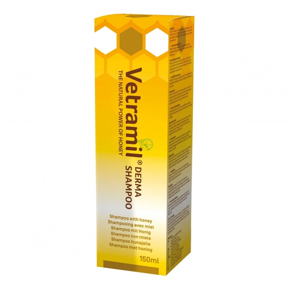 VETRAMIL Vetramil Dermashampoo Problèmes d'irritation cutanée Usage vétérinaire 150 ml