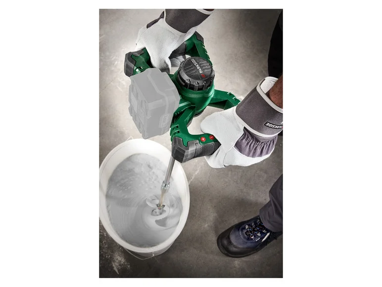 Mixer de vopsea și mortar fără fir PARKSIDE® PFMRA 20-Li B2, 20 V