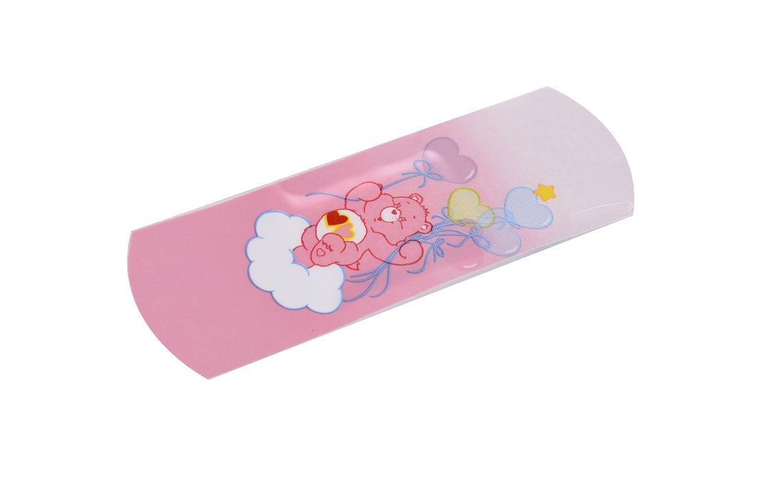 „Care Bears“ metalinė dėžutė su tvarsčiais Pradžia