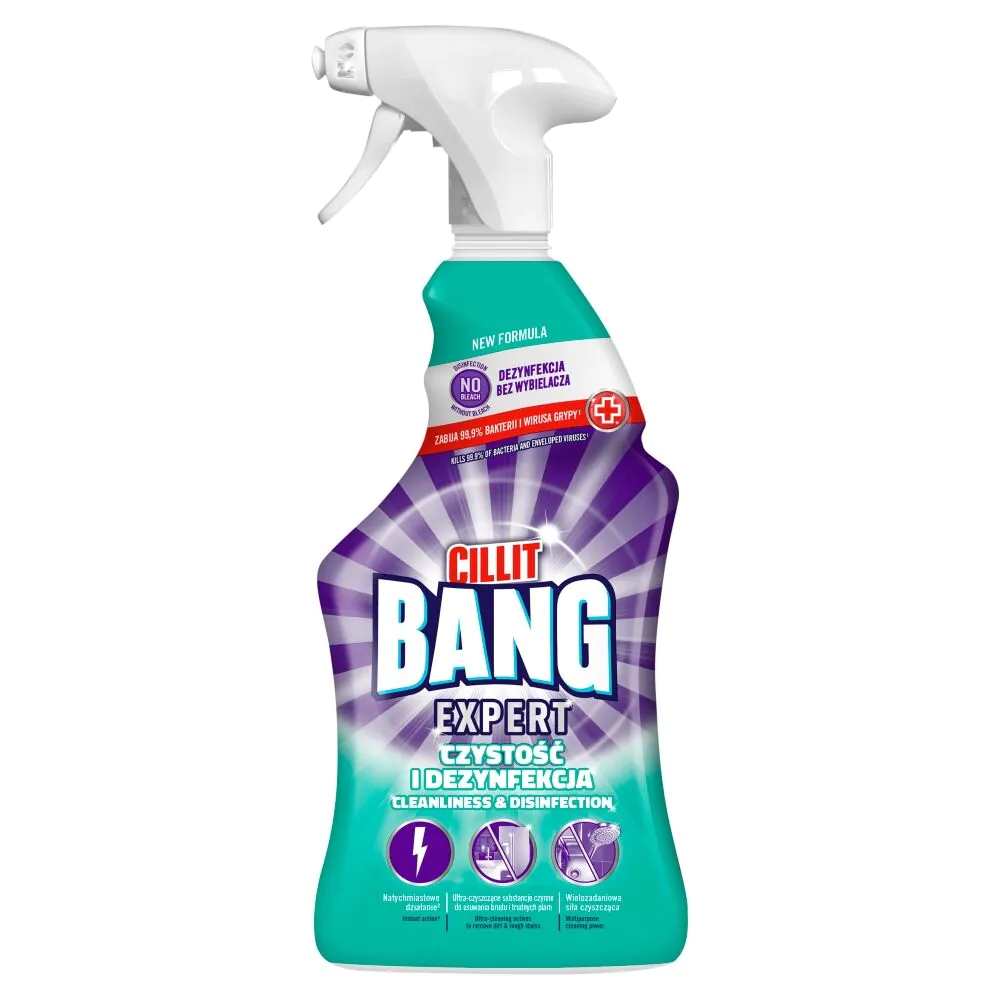 Cillit Bang Power Cleaner Spray Czystość i Dezynfekcja