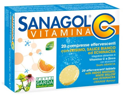NAMED Phyto Garda Sanagol C 20 bruistabletten, voedingssupplement met vitamine C
