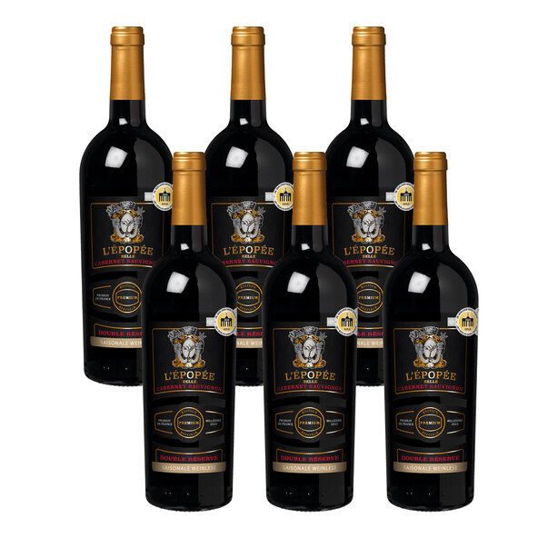 L'Épopée Belle Double Reserve, 6 μπουκάλια των 0,75L