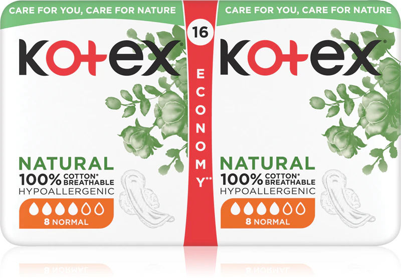 Hygienické vložky Kotex Natural Normal