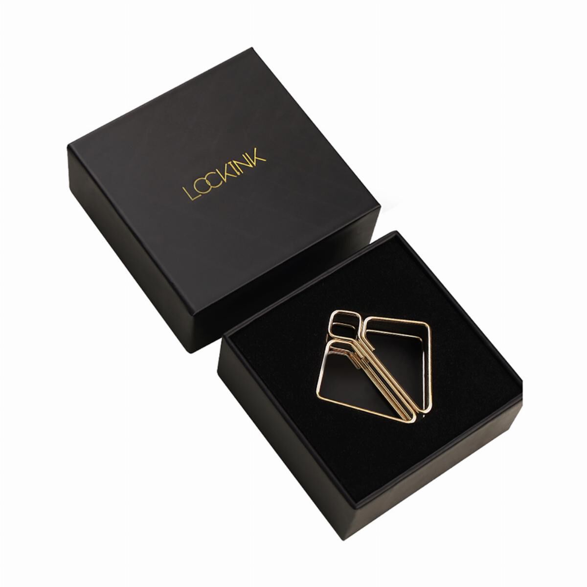 Pinzas para pezones Lockink doradas