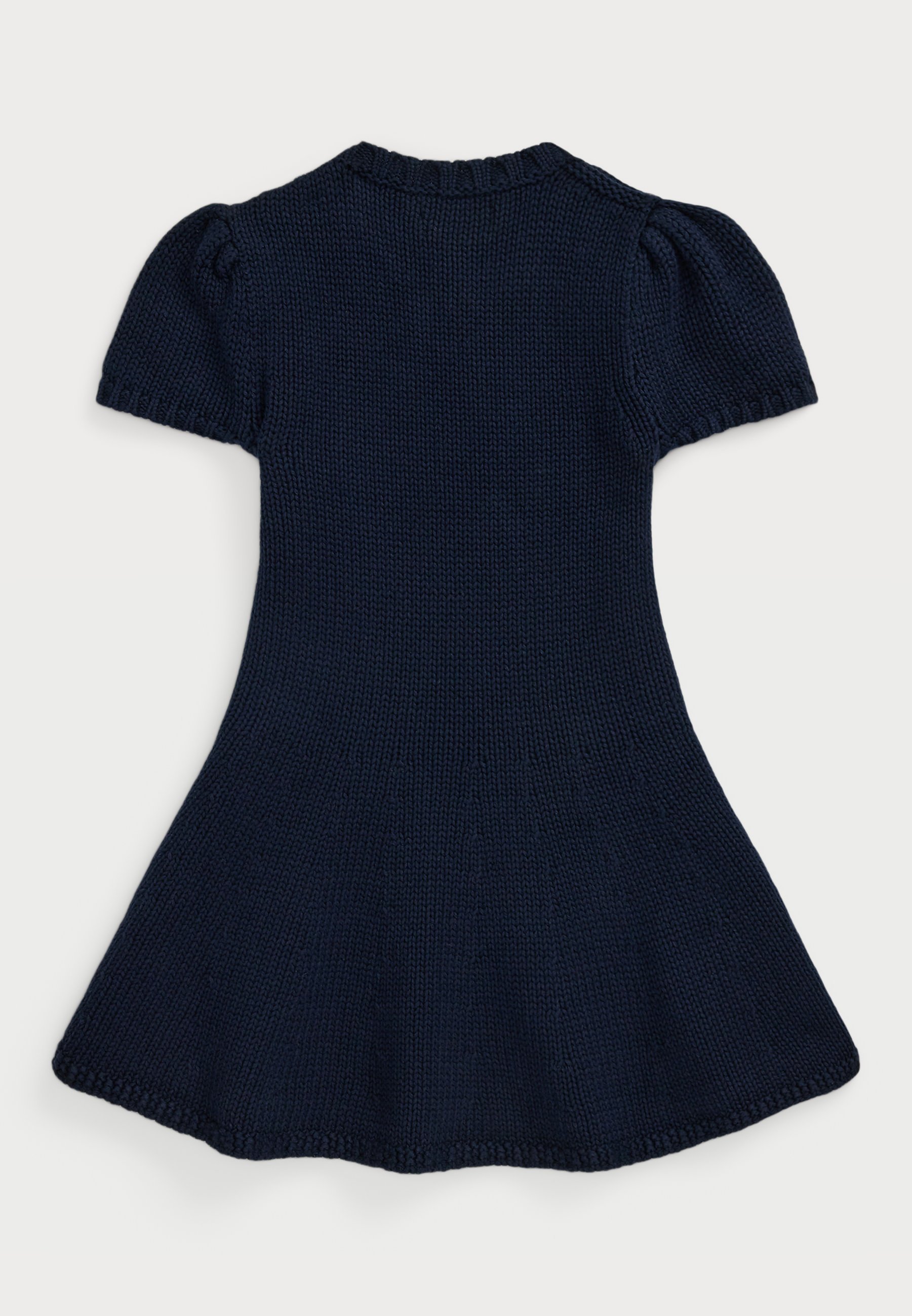 Polo Ralph Lauren Kinderkleid mit Flaggenmotiv – Jumperkleid – Jägerblau