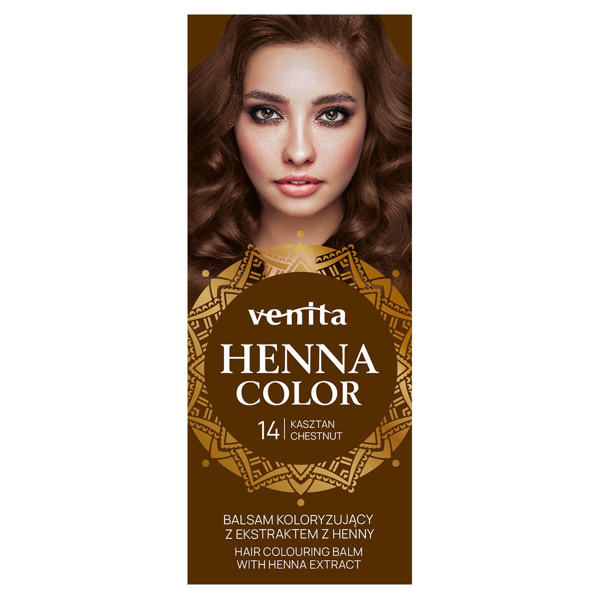 Venita naturlig henna hårfargebalsam Chna 4 30g Hennafarge