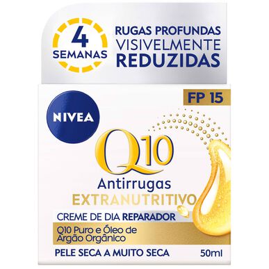 Nivea Extra Nourishing Day Q10 Power arckrém 50 ml 50 ml