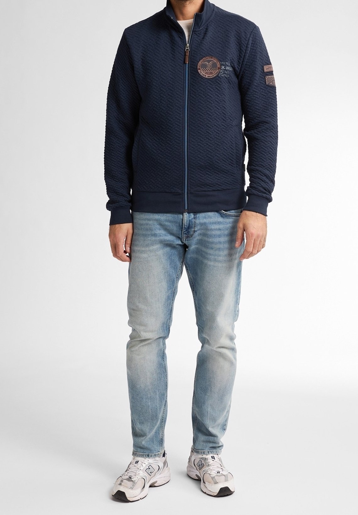 Petrol Industries Cardigan - donkerblauw