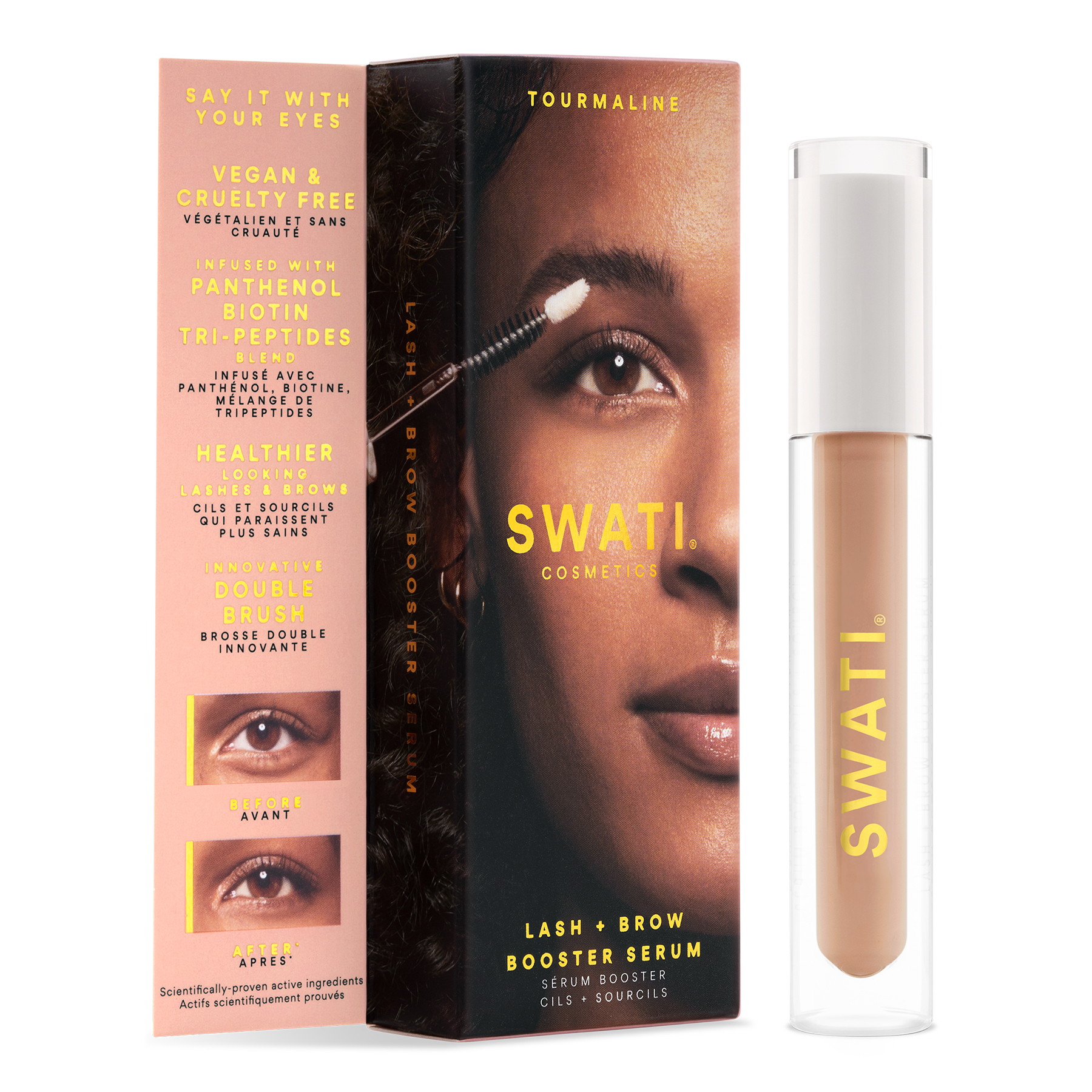 Serum wzmacniające rzęsy Tourmaline Lash Booster – SWATI Cosmetics