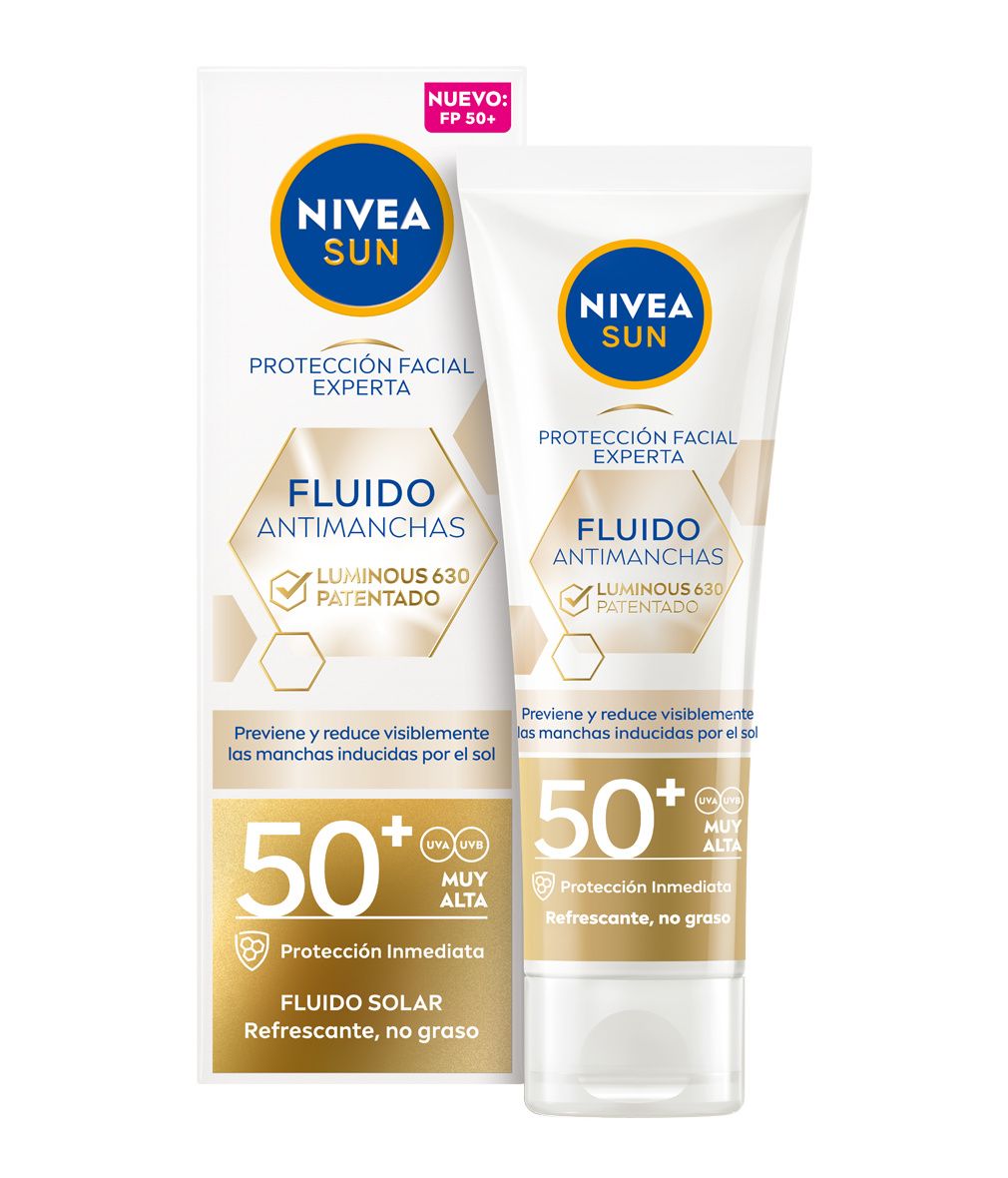 Luminous 630 флуид за заштиту од сунца против тамних мрља SPF 50 Заштита лица
