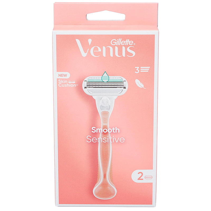 Gillette Venus glatt barberhøvel med sensitiv barberhøvel