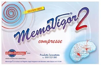 Nahrungsergänzungsmittel für das Gedächtnis Memovigor 2 20 Tabletten
