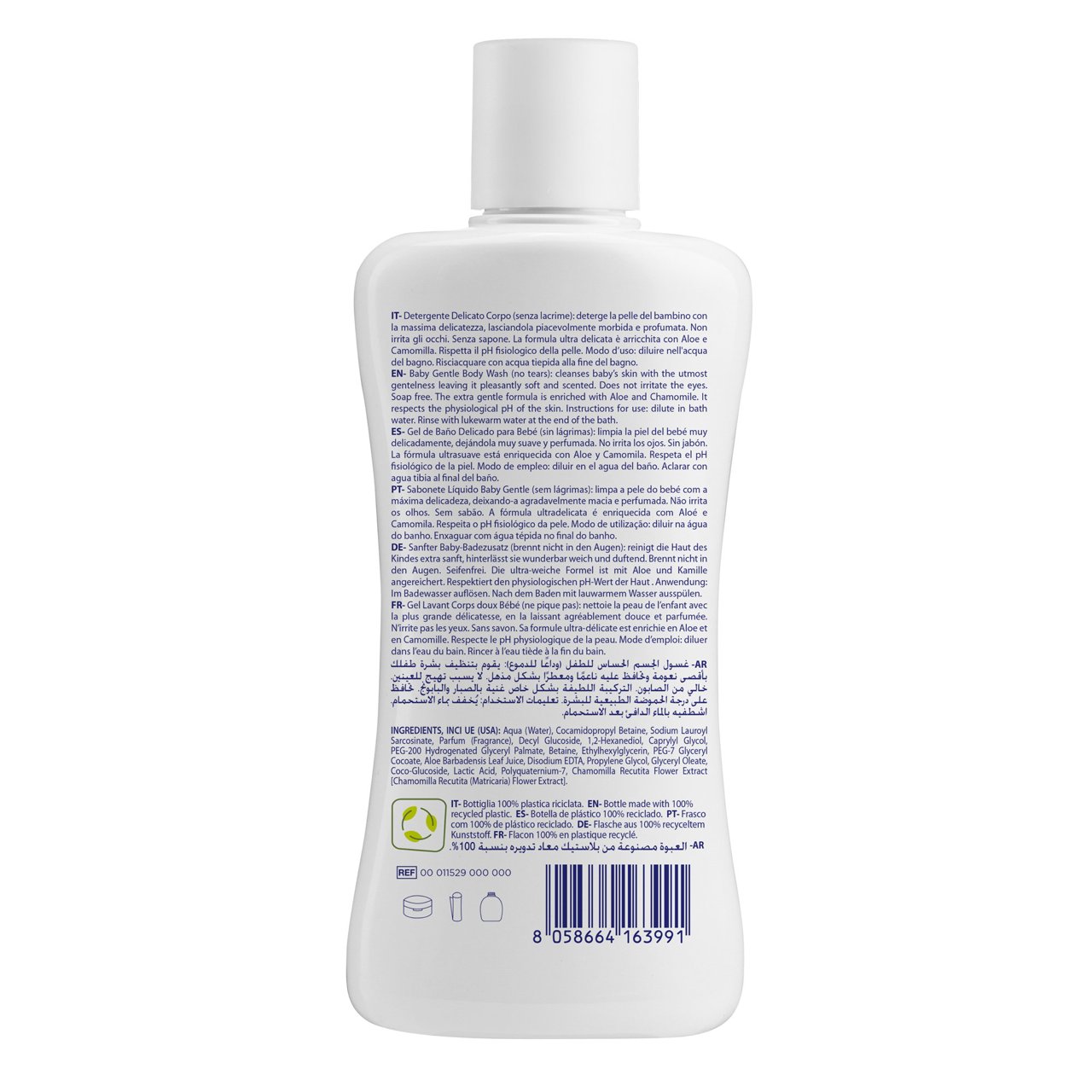 Τζελ μπάνιου Natural Sensation - 200ml