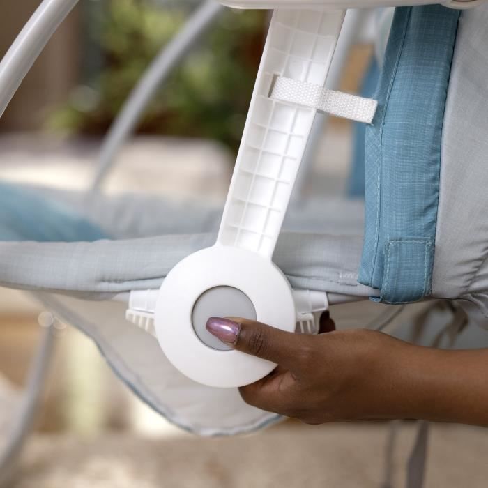 INGENUITY Sun Valley elektrische babywipper/schommelstoel, 2 speeltjes, verstelbare zitting - Babycadeau