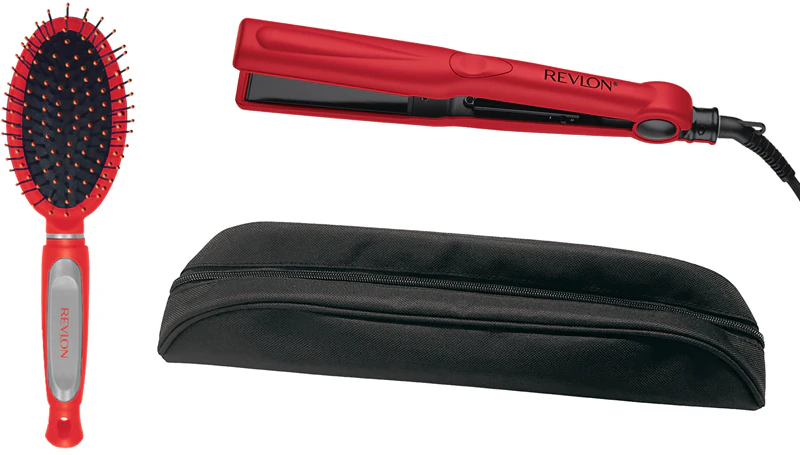 Conjunto de presente Revlon Beauty Straightener (alisador de cabelo)