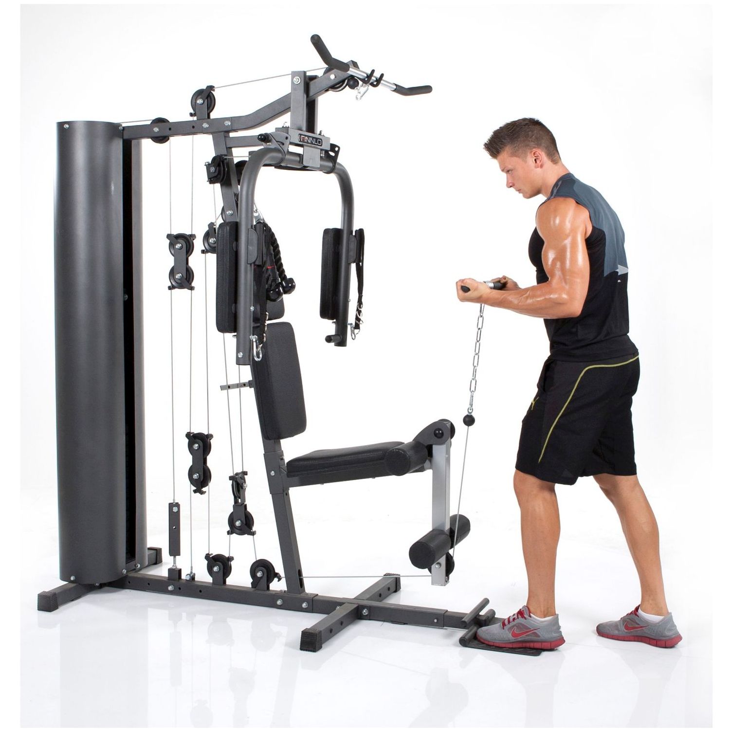 Station de travail multiple Autark 600 Finnlo, livraison, assemblage et mise en service inclus.