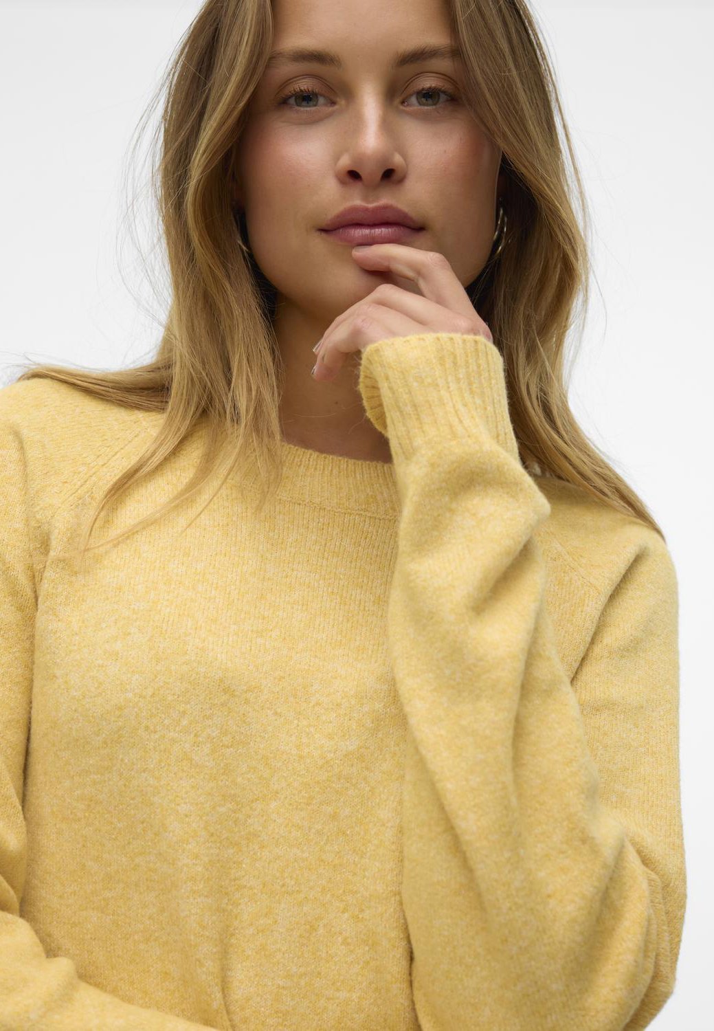 Vero Moda VMDOFFY - Trui - gouden kruiden