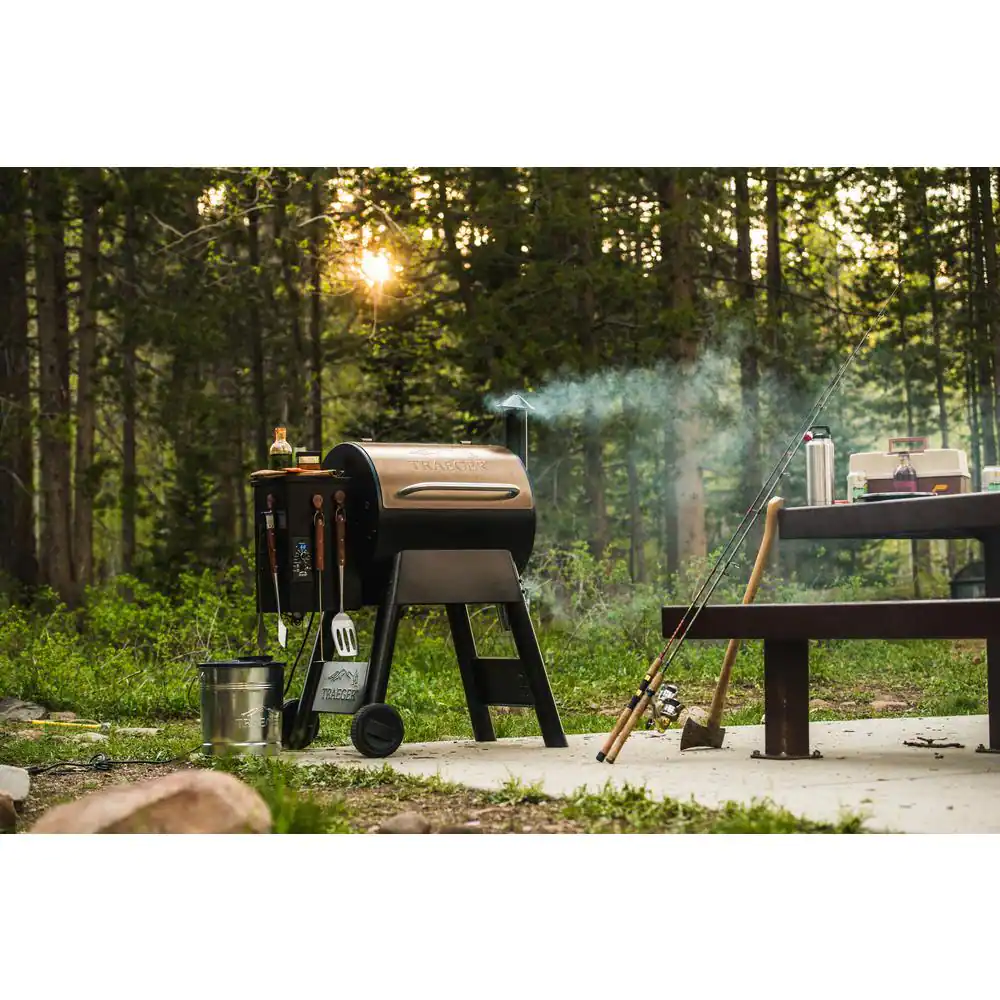 Pro Series 22 Pelletgrill in Bronze