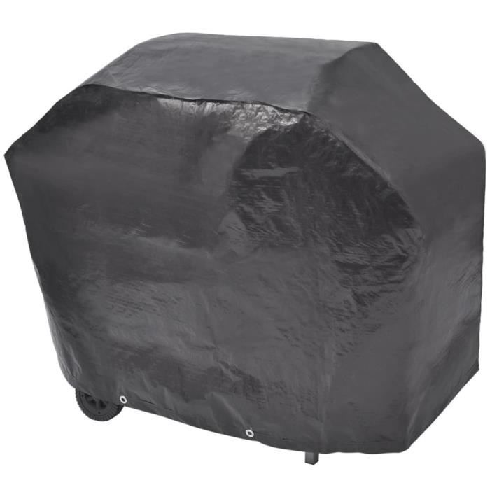 vidaXL Barbecue à gaz 6 + 1 zone de cuisson Noir