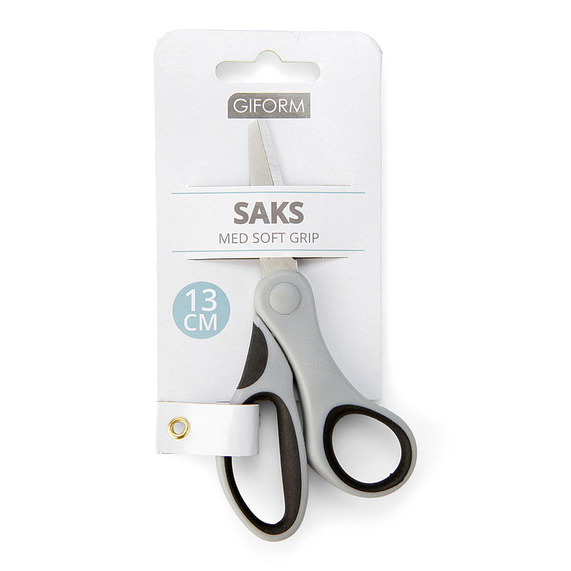Giform saks 13 cm med mykt grep