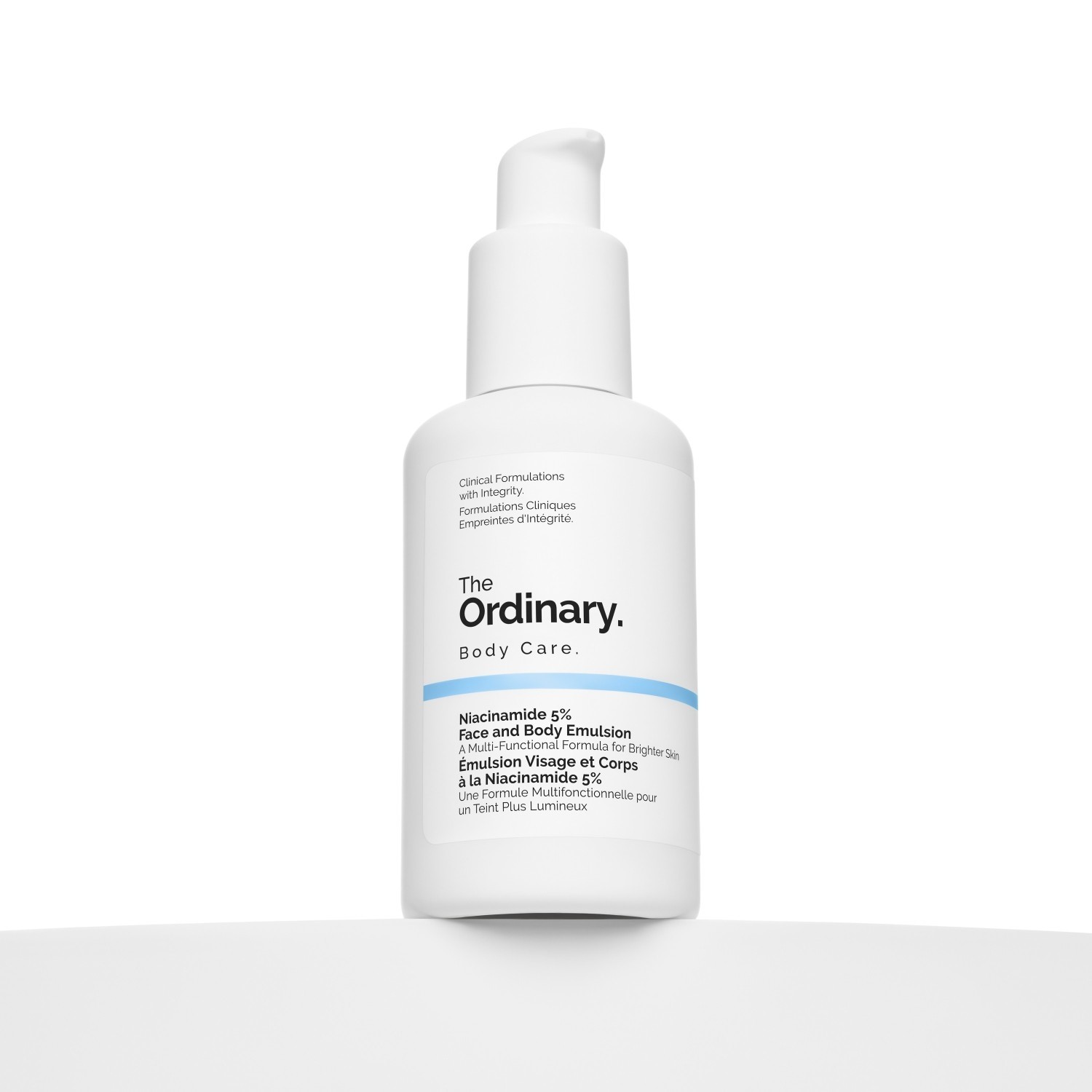 Ordinary telové mlieko. Emulzia na tvár a telo s 5 % niacínamidom – 100 ml