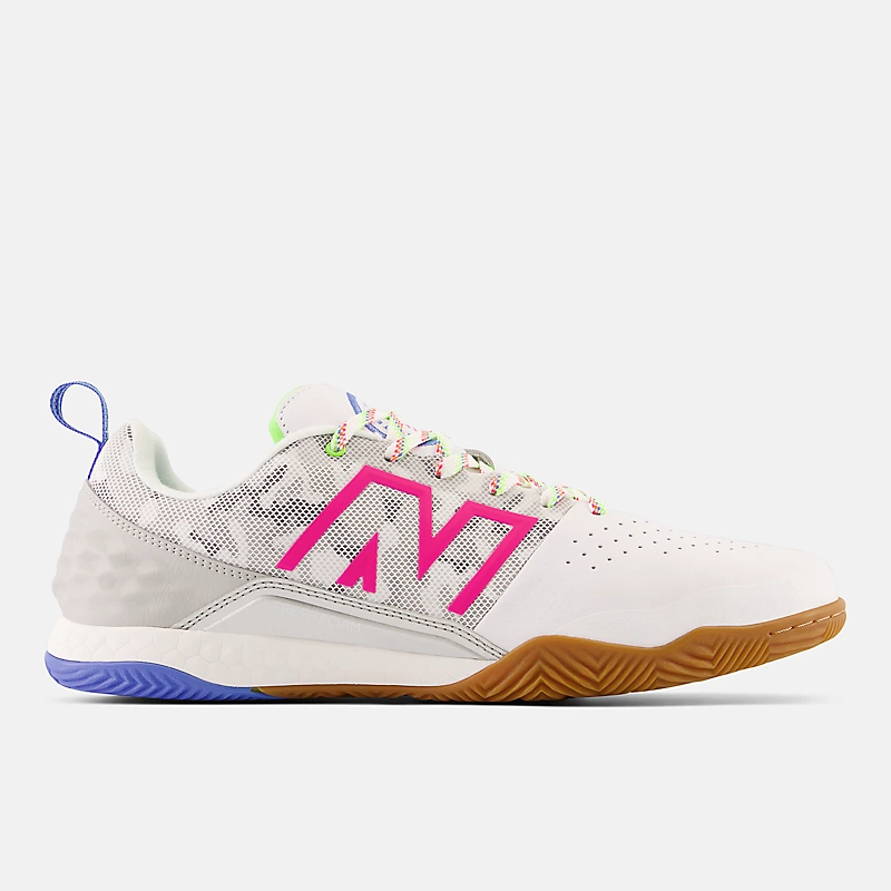 Unisex Fresh Foam Audazo v6 Pro IN – Weiß mit Helllapis und Alpha Pink