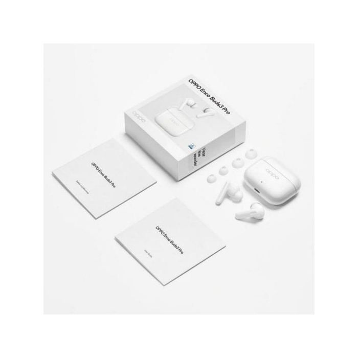 Écouteurs True Wireless - OPPO - Enco Buds3 Pro - Autonomie 54h - Bluetooth 5.4 - IP55