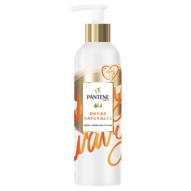 Pantene Pro-V Natural Waves Styling Cream, Leave-in balsam for naturlige bølger, 235 ml