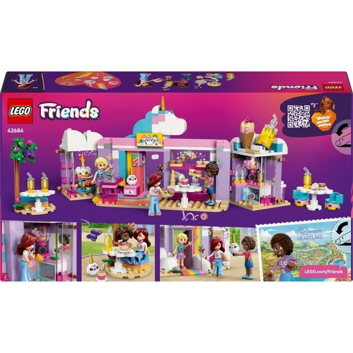 LEGO Friends 42684 The Unicorn Café - Building Set for Girls or Boys Ages 6+