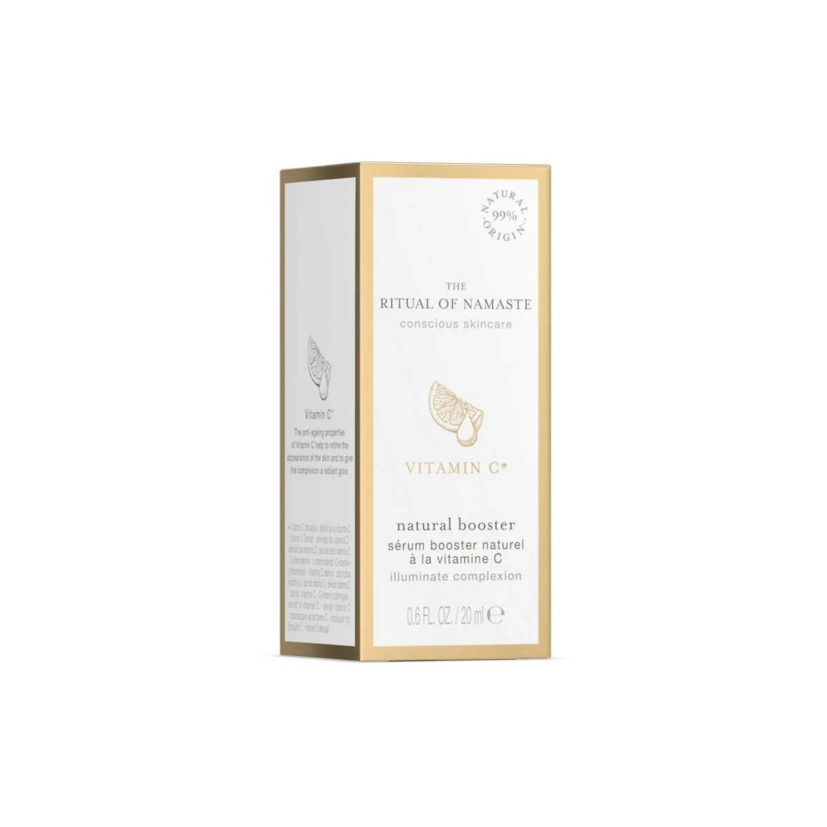 The Ritual of Namaste Vitamin C* Natural Booster - Siero viso illuminante, Siero viso primi segni