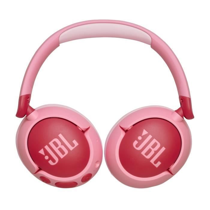 Auriculares inalámbricos JBL JR470NC - Bluetooth - Cancelación activa de ruido - Rosa