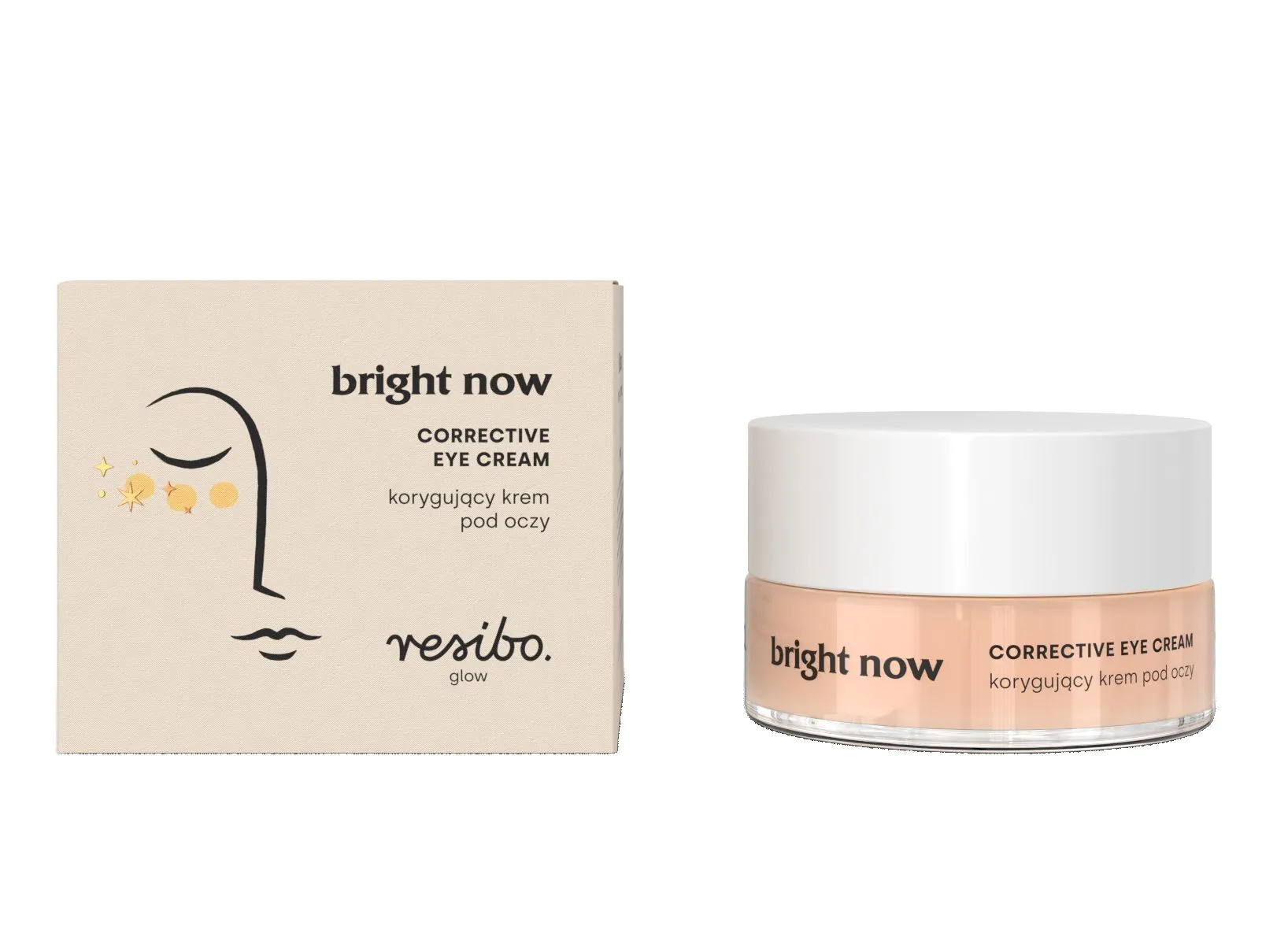 Resibo Bright Now Korygujący krem pod oczy