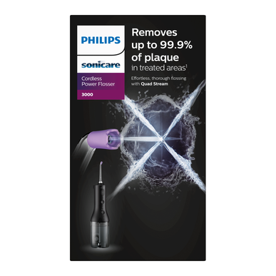 Philips Sonicare 3000 Langaton hammaslanka Langaton suuvesi Musta 1 kpl 1 kpl