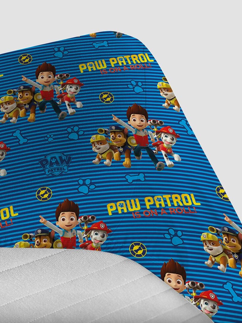 Paw Patrol hoeslaken - blauw