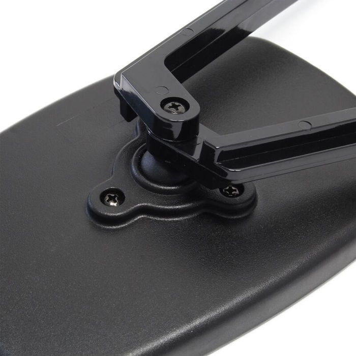 2 espejos retrovisores universales para autocaravanas – 190 x 120 mm – Plegables, ajustables y articulados – Mayor visibilidad – para caravanas