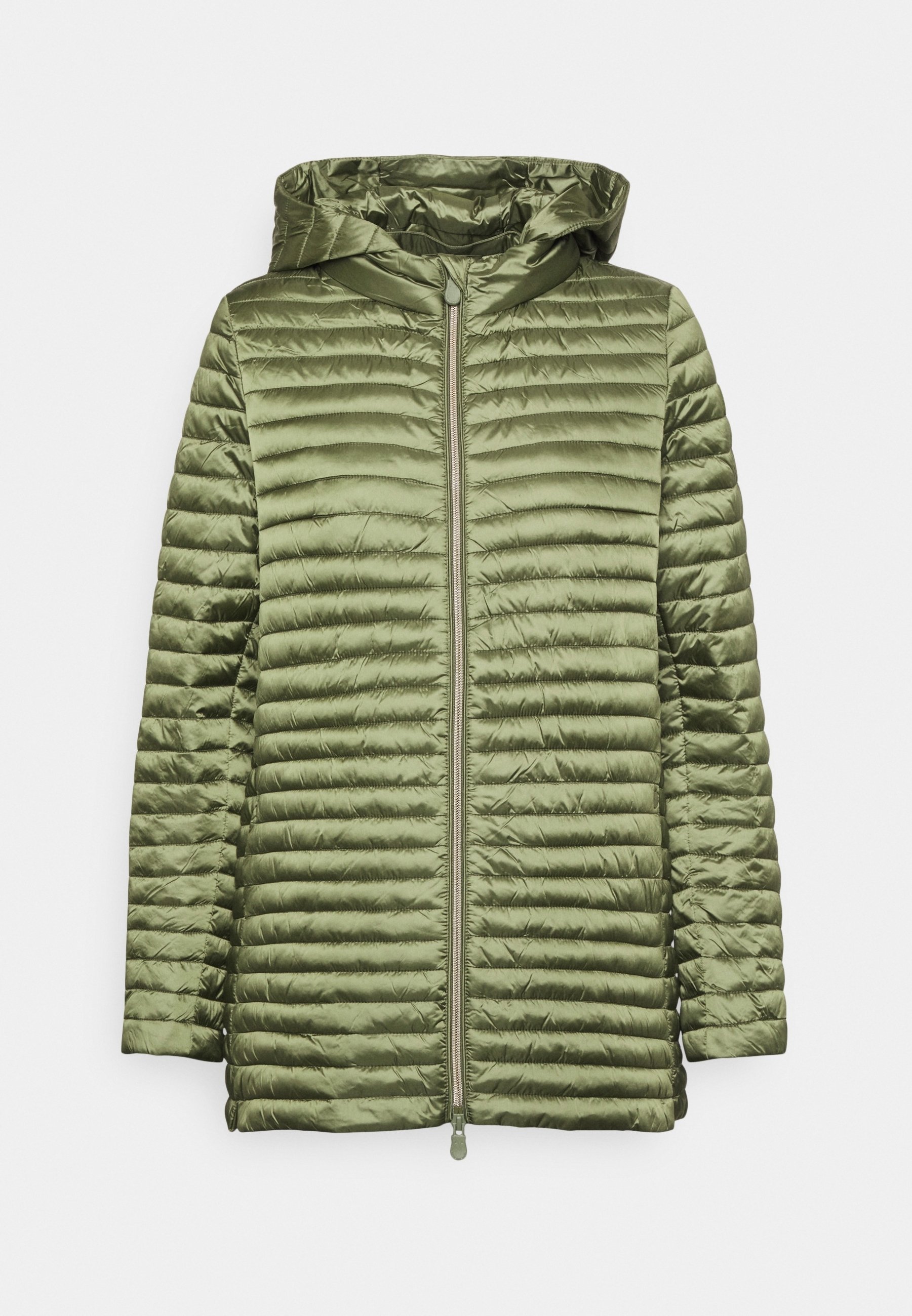 Red de eend Winterjas - groen
