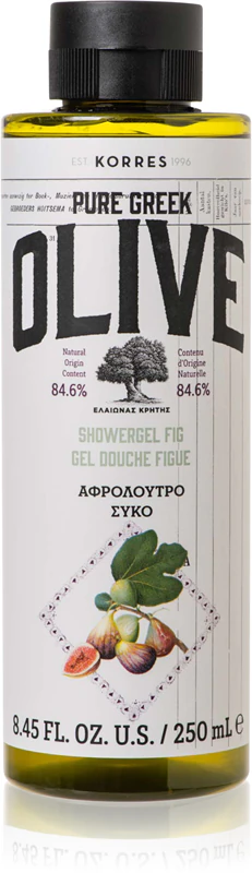 Gel de Banho Hidratante Korres Pure Greek Olive & Fig