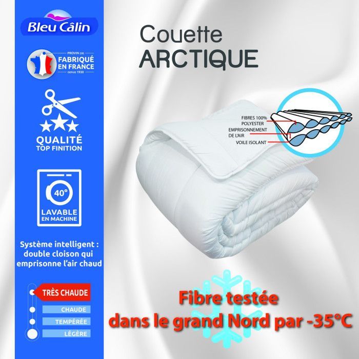 Piumino artico 240 x 260 cm per letto 