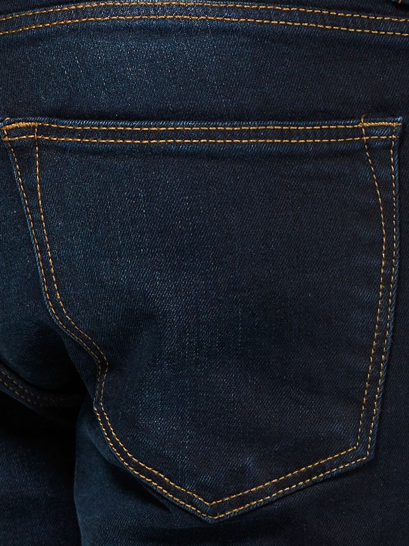 Calça jeans ecológica Slim Fit tamanho L34 - Azul Índigo
