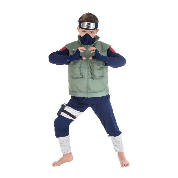 Déguisement - CHAKS - Kakashi Naruto - Garçon - 3 à 10 ans - Licence officielle
