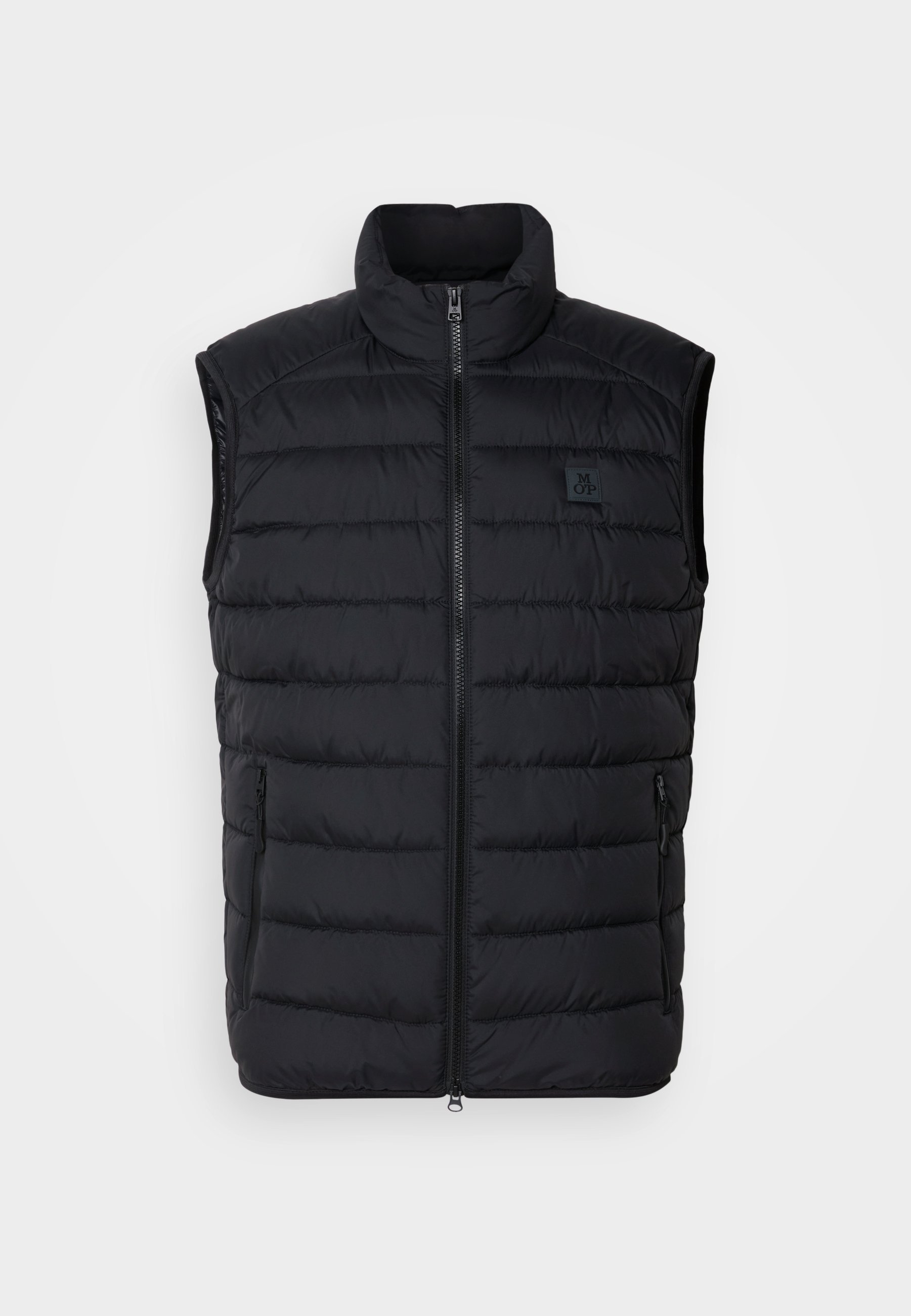 VEST REGULAR FIT STAND UP COLLAR SIPPER - Vest - blackMarc O'Polo