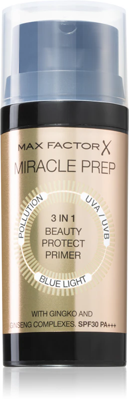 Base de Maquiagem Matificante 3 em 1 Miracle Prep da Max Factor