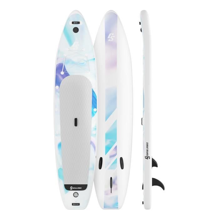 Capital Sports Kipu Allrounder 365 Paddleboard - Blauw - Stand-up paddleboard - Watersport