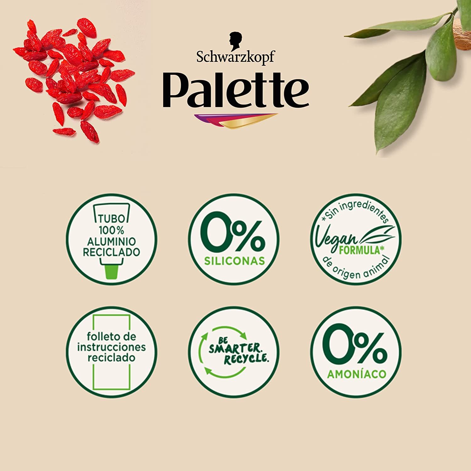 Palette Naturals trajna boja za kosu bez amonijaka Boje za kosu bez amonijaka