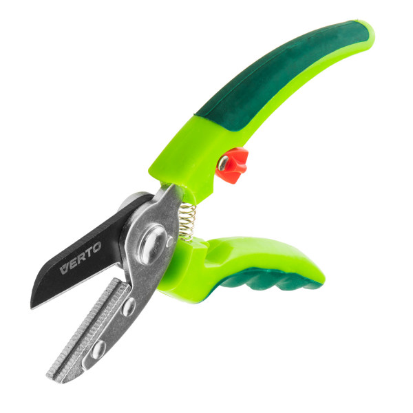 Sekator ogrodowy kowadełkowy 190mm VERTO 15G201