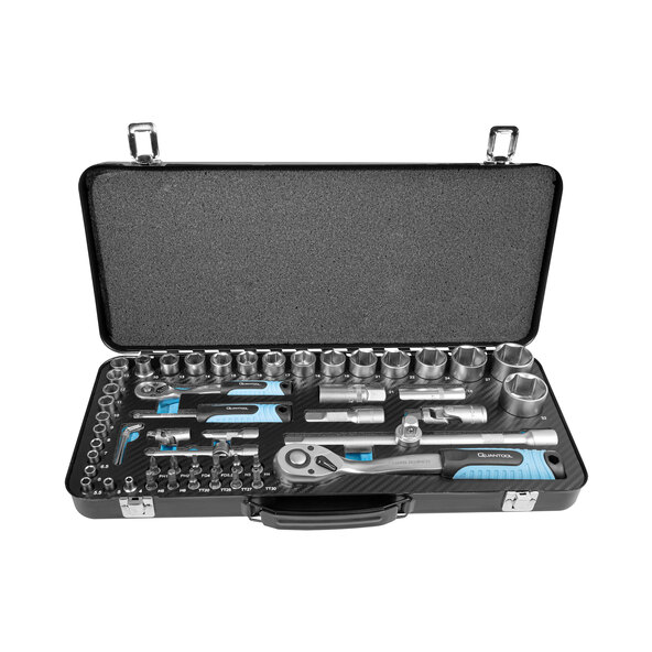 Set chei tubulare Q25010, 56 piese.