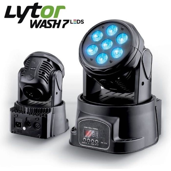 LYTOR WASH-7 Lyre - 7 LEDS - White